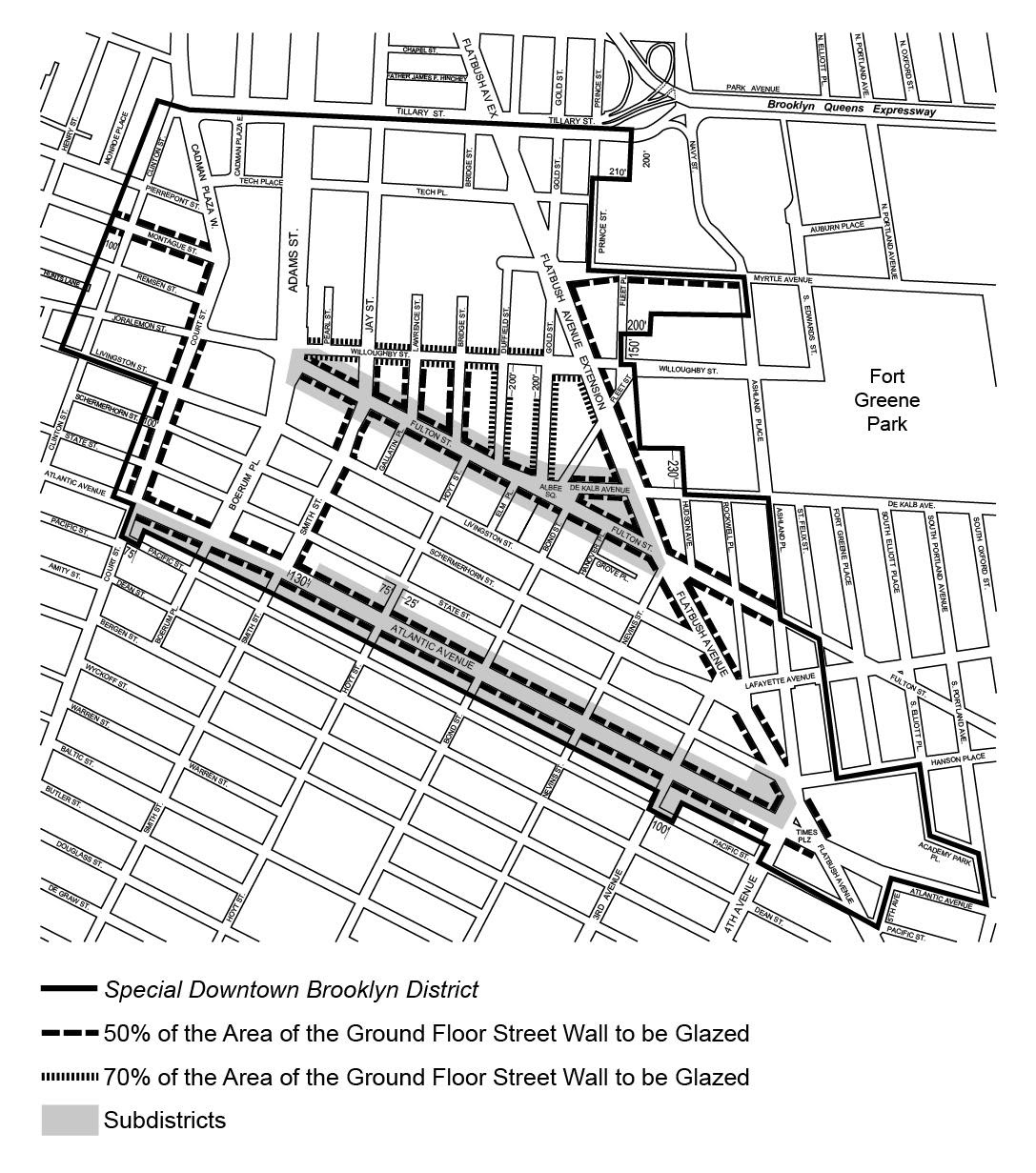 Zoning Resolutions Chapter 1: Special Downtown Brooklyn District Appendix E.2